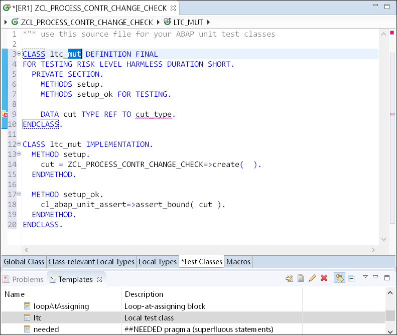 Screen Template View